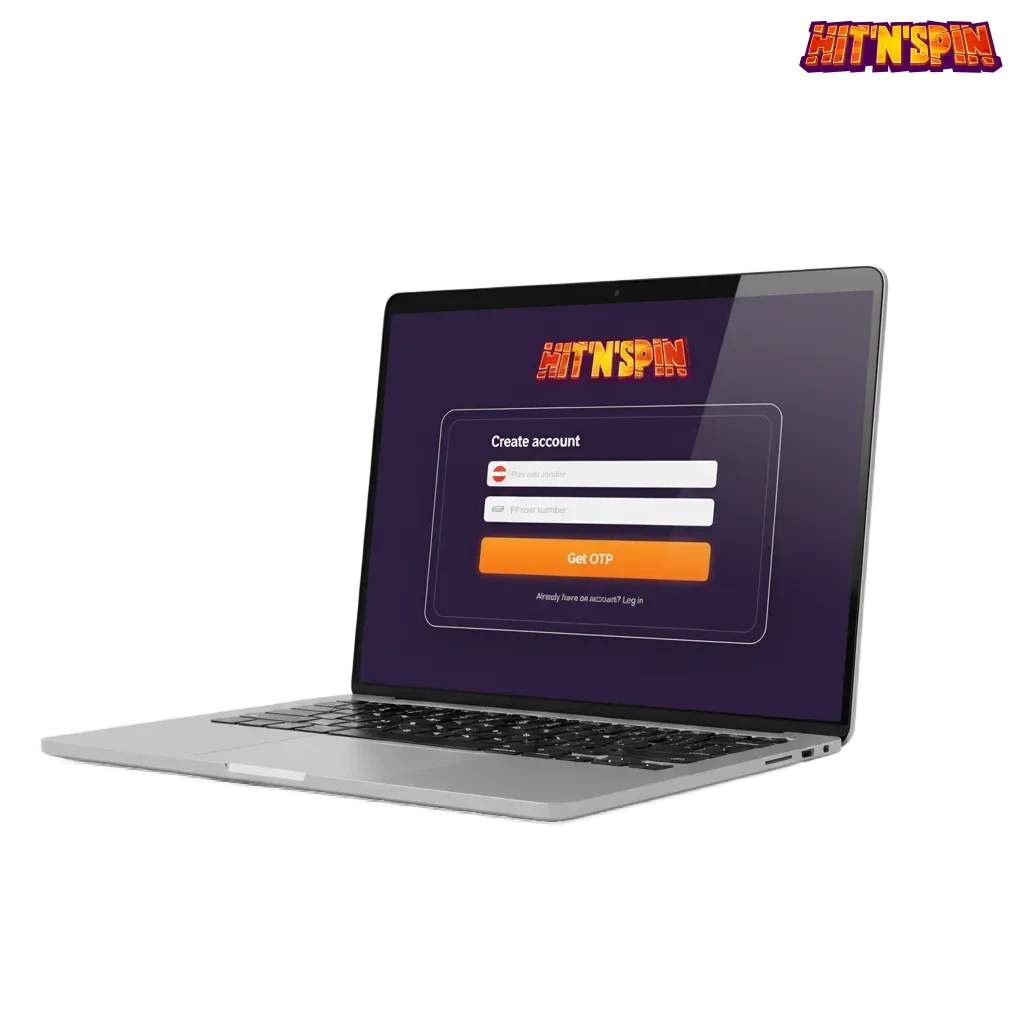 HitNSpin: Registrierung, Login, Verifizierung in Österreich. Web & App, Support, Bonus +375% bis €800 + 200 Freispiele